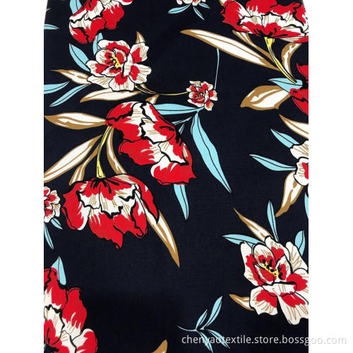 Ventilation Cotton  Stretch  Printing Fabric